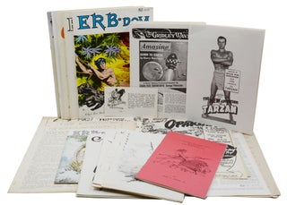 Item #140943891 Collection of 37 fanzines and pieces of ephemera about the work of Edgar Rice...