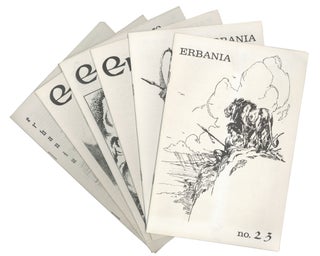 Collection of 37 fanzines and pieces of ephemera about the work of Edgar Rice Burroughs