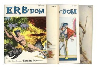 Collection of 37 fanzines and pieces of ephemera about the work of Edgar Rice Burroughs