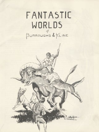 Collection of 37 fanzines and pieces of ephemera about the work of Edgar Rice Burroughs