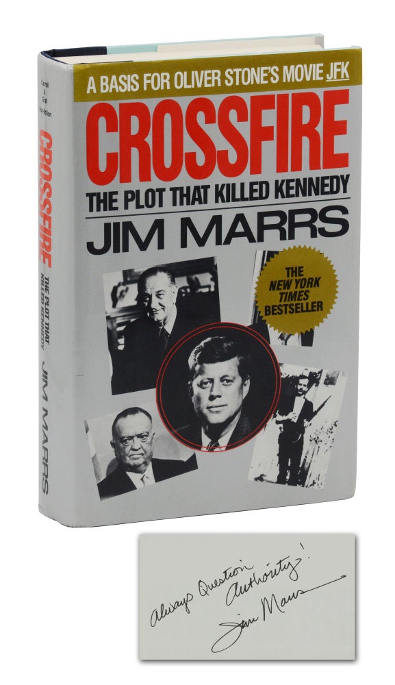 Item #140943900 Crossfire: The Plot that Killed Kennedy. Jim Marrs.