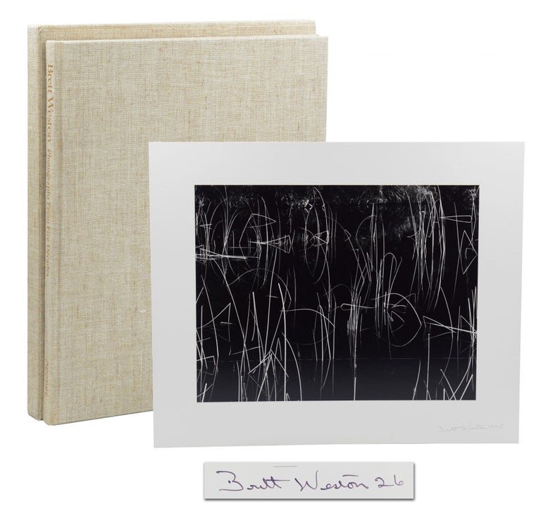 Item #140943943 Brett Weston: Photographs from Five Decades (with print "Reeds, Oregon"). Brett Weston, R H. Cravens, Photographer.