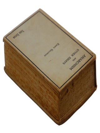 Anarchism and Other Essays