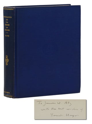 Item #140943955 Systematics and the Origin of Species. Ernst Mayr