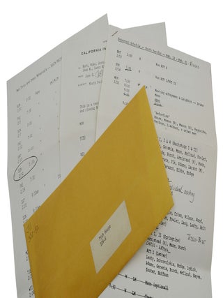 An archive of materials pertaining to Richard P. Feynman’s involvement in Theatre Arts at CalTech including a signed copy of Surely You’re Joking, Mr. Feynman!