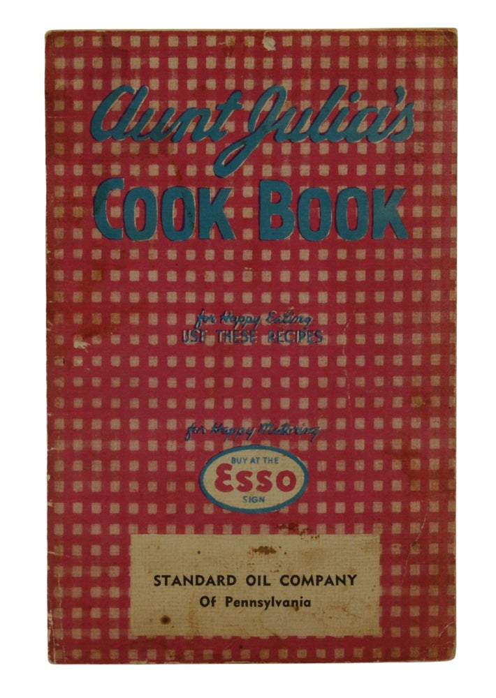 Item #140944026 Aunt Julia's Cook Book.