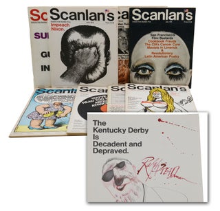Item #140944044 Scanlan's Monthly (Complete Run, Issues 1-8). Ralph Steadman, Warren Hinkle,...