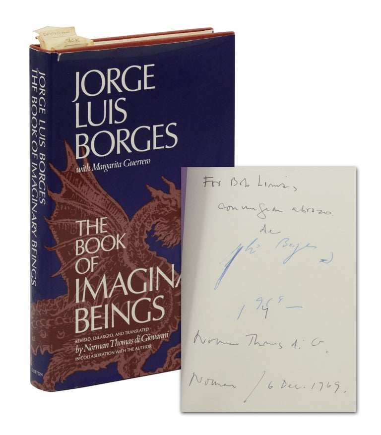 Item #140944058 The Book of Imaginary Beings. Jorge Luis Borges, Norman Thomas di Giovanni, Margarita Guerrero.