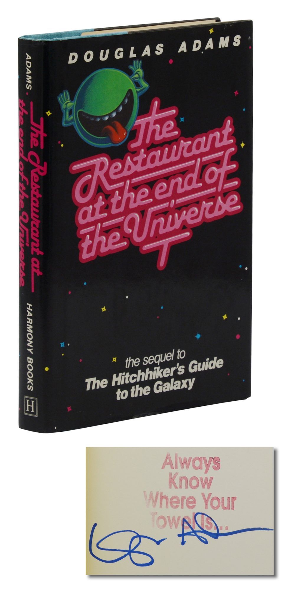 The Restaurant At The End Of The Universe Douglas Adams First Edition The restaurant at the end of the universe douglas adams first edition