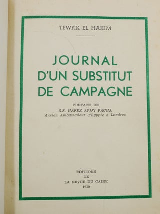 Journal d'un substitut de campagne