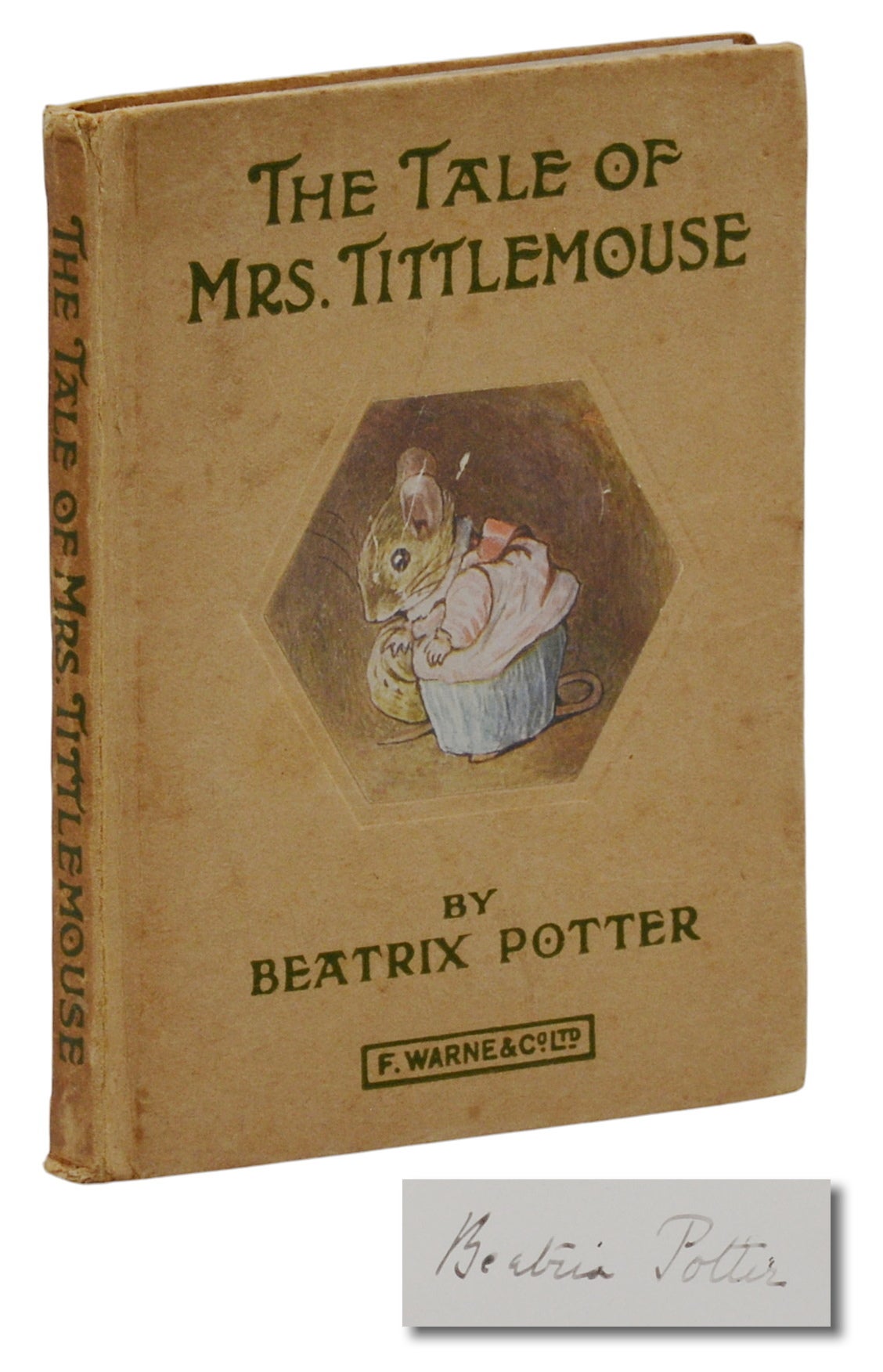 The Tale Of Mrs. Tittlemouse Di Beatrix Potter - Libro Per Bambini In Inglese