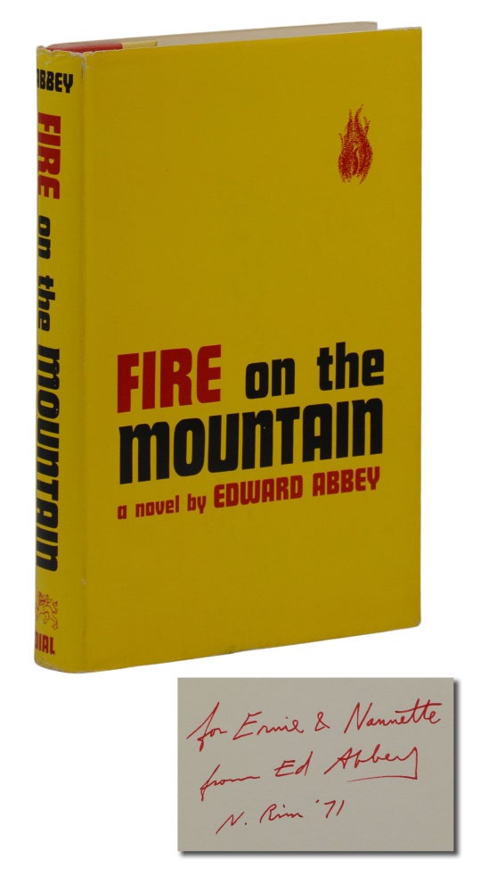 Item #140944110 Fire on the Mountain. Edward Abbey.