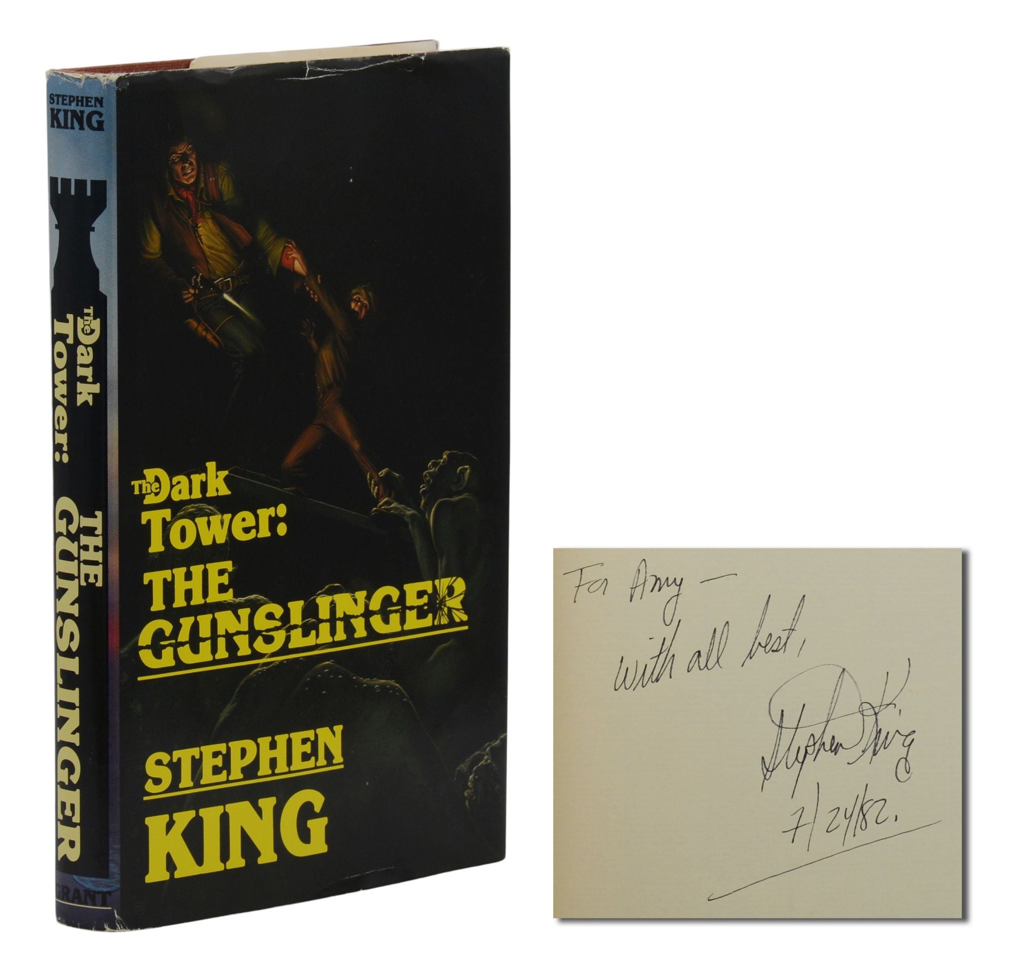 The Dark Tower: The Gunslinger by Stephen King, Michael Whelan,  Illustrations on Burnside Rare Books