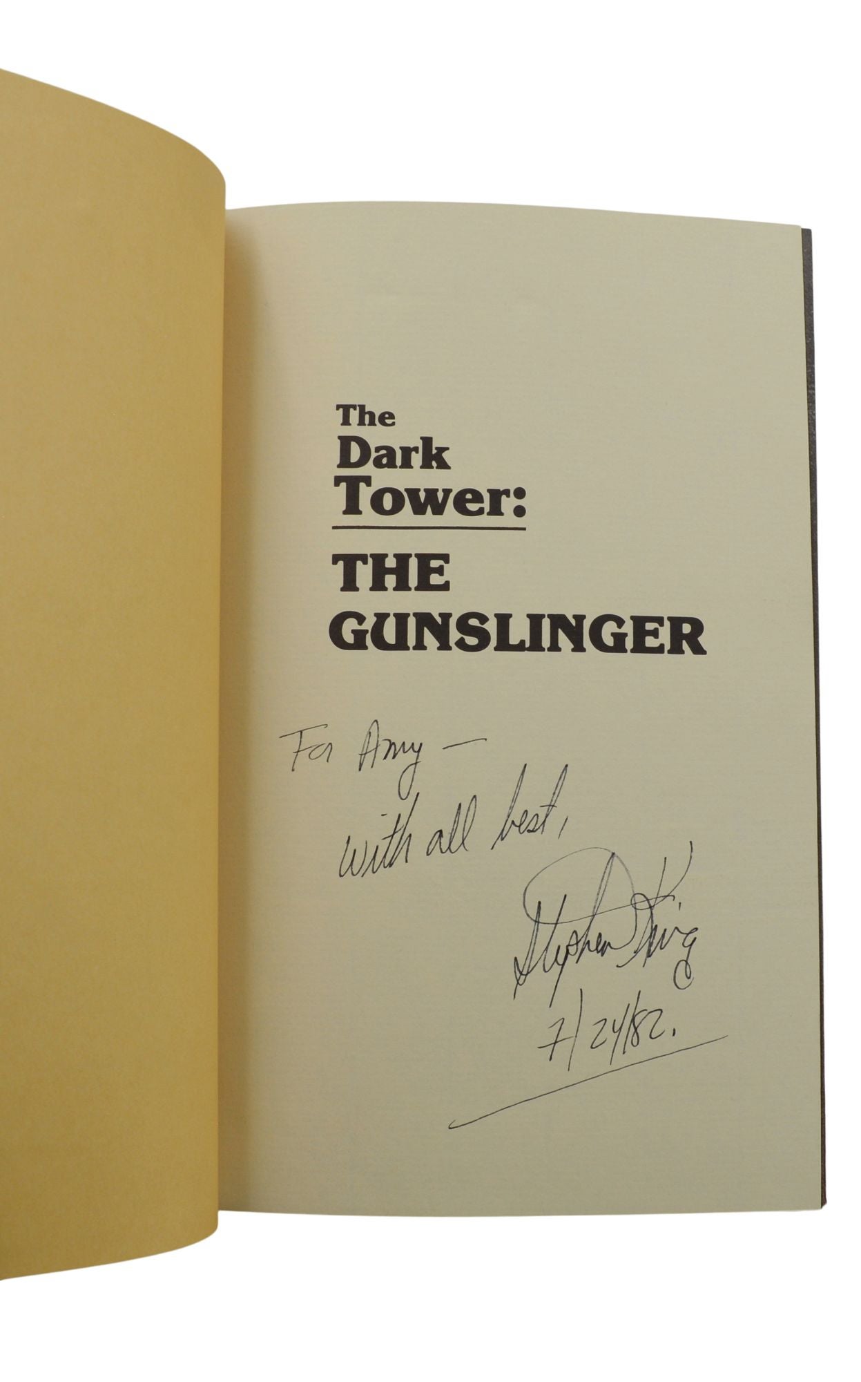 The Dark Tower: The Gunslinger by Stephen King, Michael Whelan,  Illustrations on Burnside Rare Books