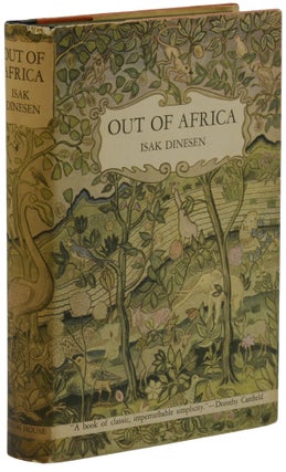 Item #140944163 Out of Africa. Isak Dinesen