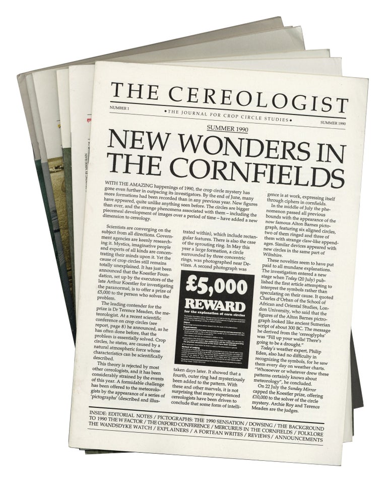 Item #140944231 The Cereologist: The Journal for Crop Circle Studies (Issues 1-7). John Michell.
