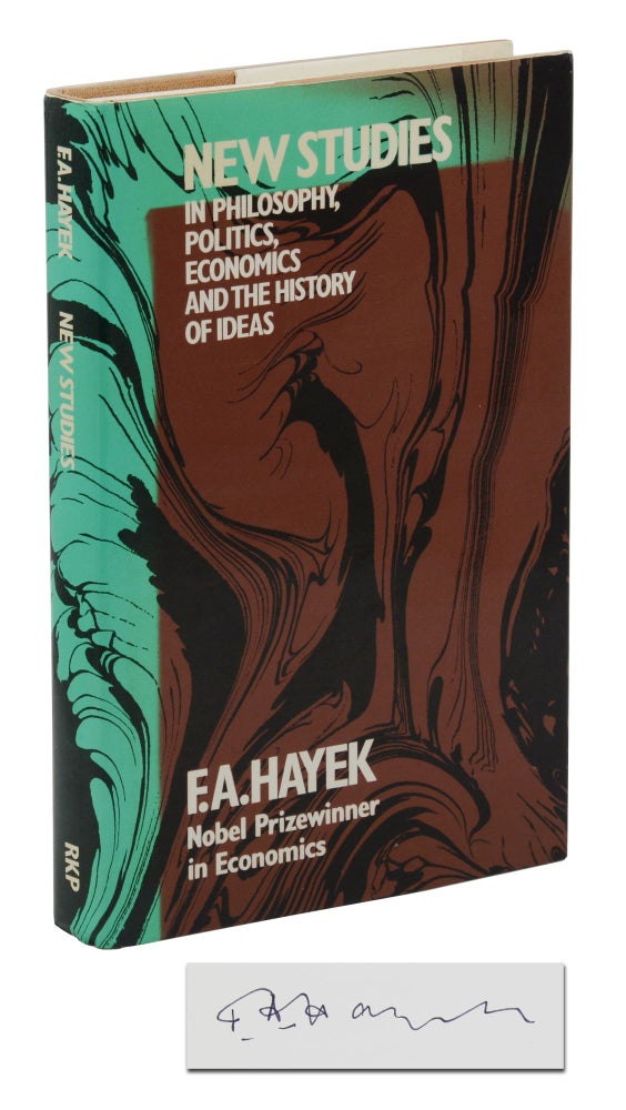 Item #140944237 New Studies in Philosophy, Politics, Economics, and the History of Ideas. Friedrich Hayek.