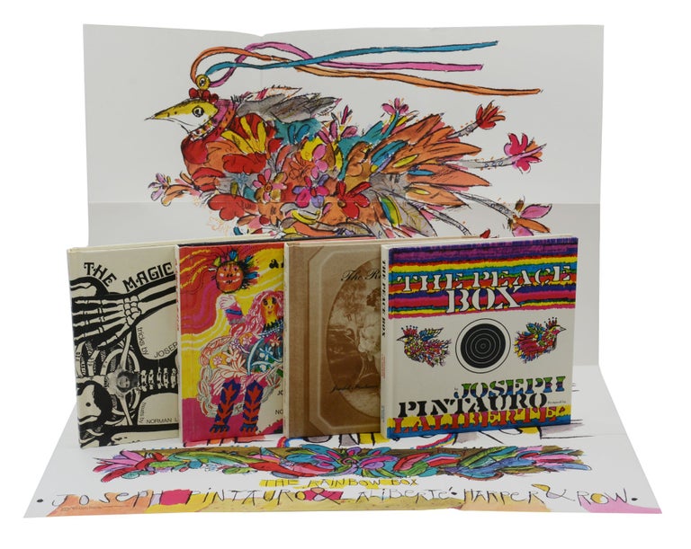 Item #140944252 The Rainbow Box: The Rabbit Box, the Peace Box, the Magic Box, & A Box of Sun. Joseph Pintauro, Norman Laliberte, Illustrations.