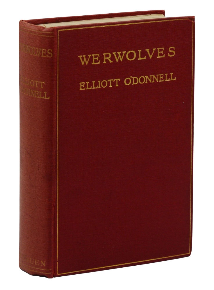 Item #140944260 Werwolves. Elliott O'Donnell.