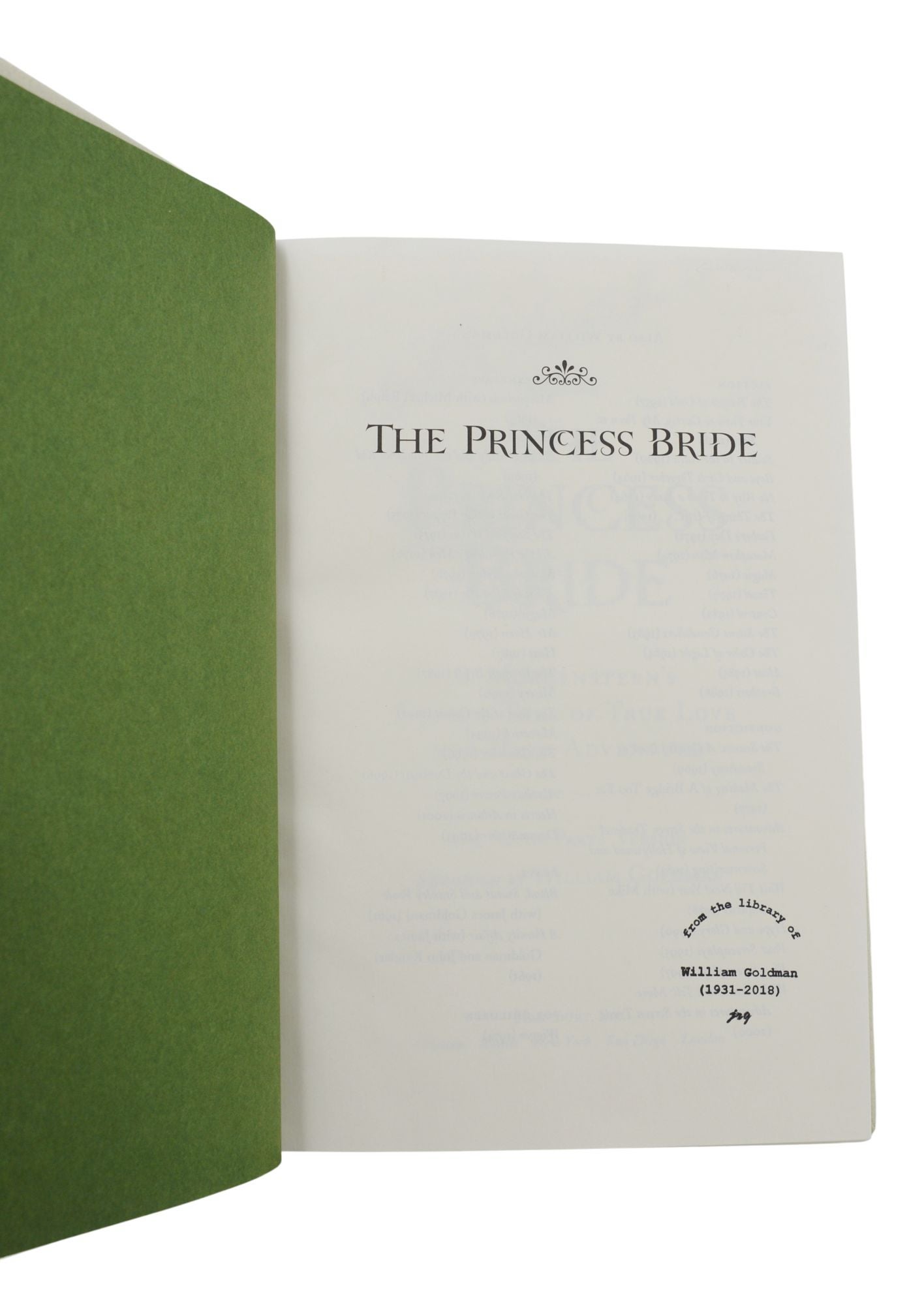 The Princess Bride: An Illustrated Edition of S. Morgenstern's Classic Tale  of True Love and High Adventure