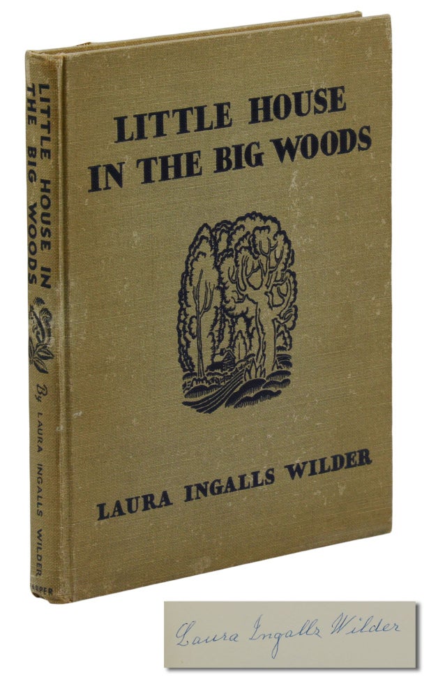 Item #140944285 Little House in the Big Woods. Laura Ingalls Wilder.