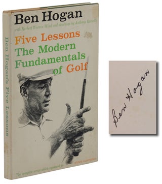 Item #140944287 Five Lessons. The Modern Fundamentals of Golf. Ben Hogan, Herbert Warren Wind,...