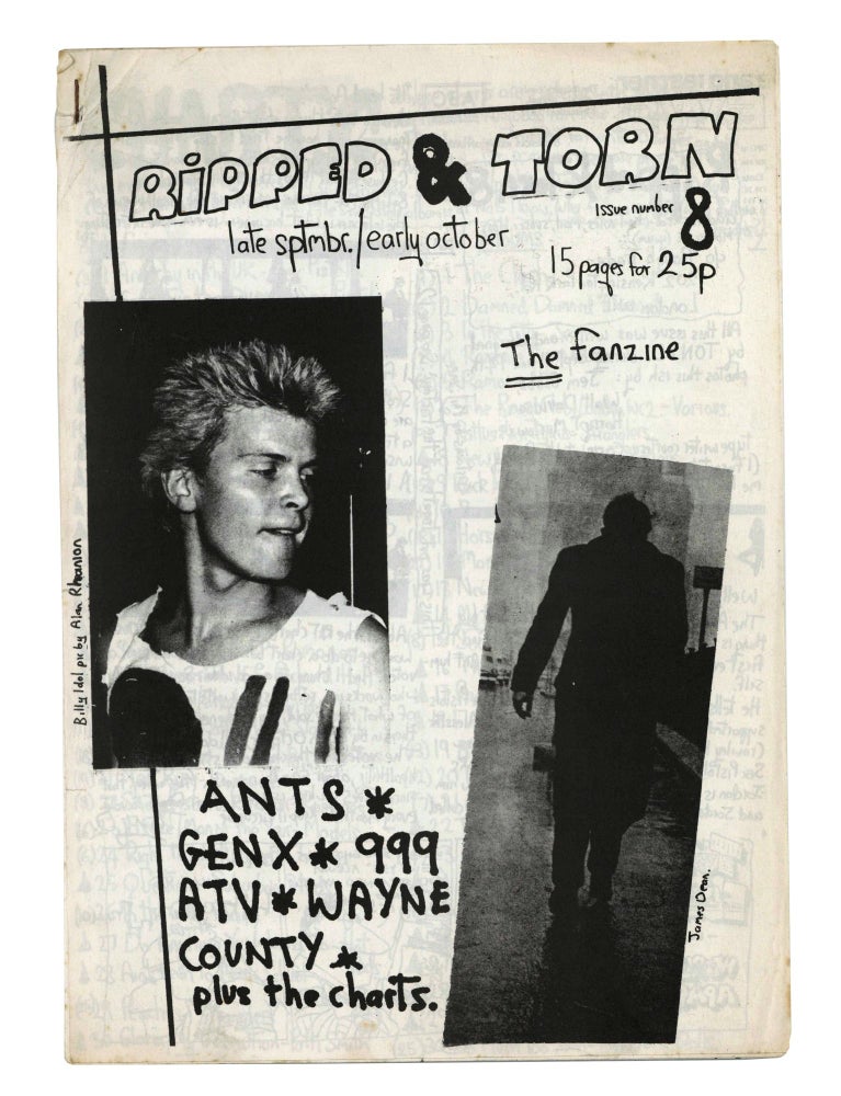 Item #140944294 Ripped & Torn Issue Number 8, late sptmbr. / early october. Tony Drayton, Tony D.