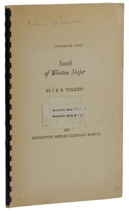 Item #140944322 Smith of Wootton Major. J. R. R. Tolkien