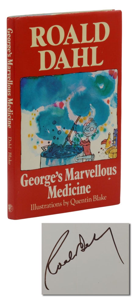 Item #140944327 George's Marvellous [Marvelous] Medicine. Roald Dahl.