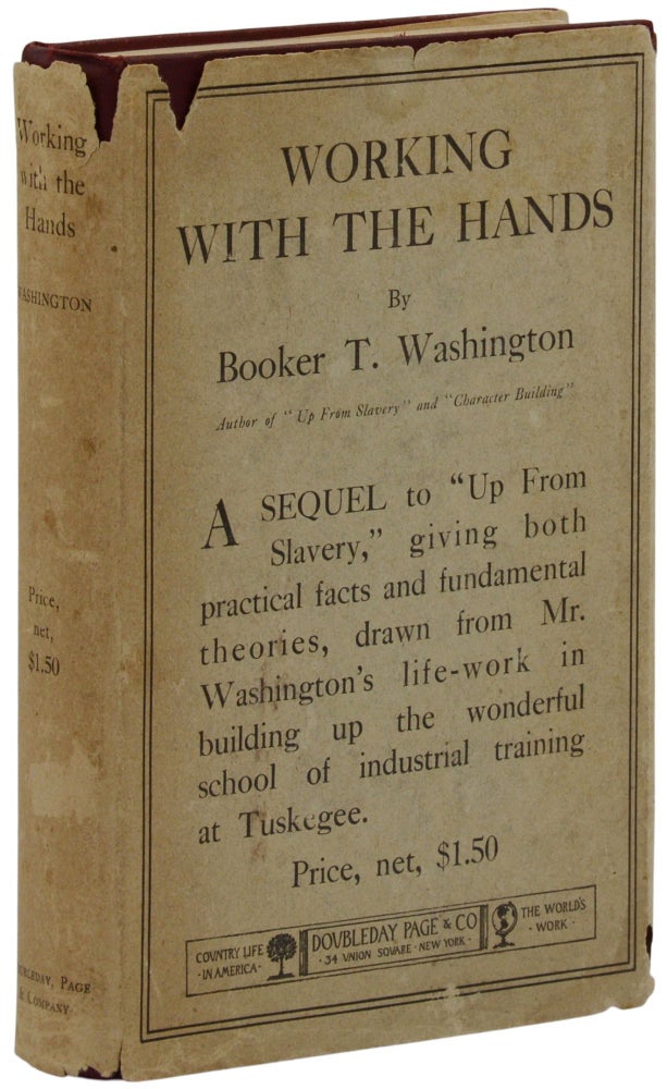 Item #140944347 Working with the Hands. Booker T. Washington.