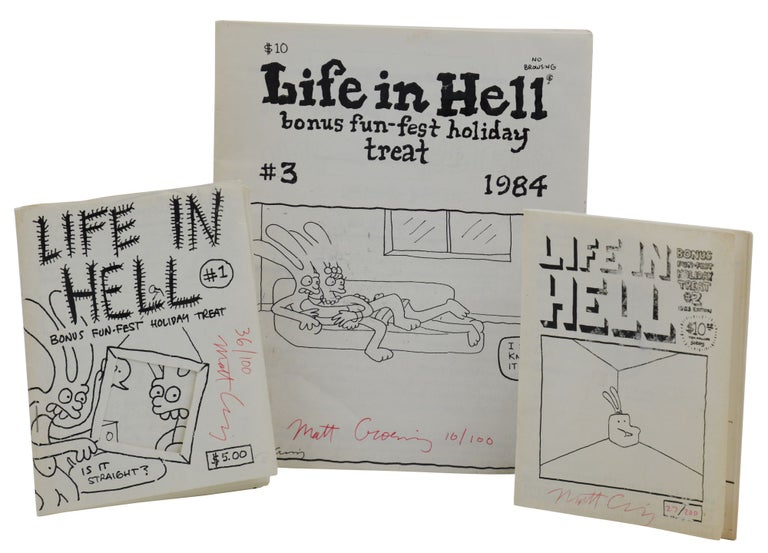 Item #140944349 Life in Hell: Bonus Fun-Fest Holiday Treat. Numbers 1, 2, and 3. Matt Groening.