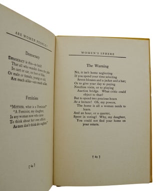 Are Women People? A Book of Rhyme for Suffrage Times