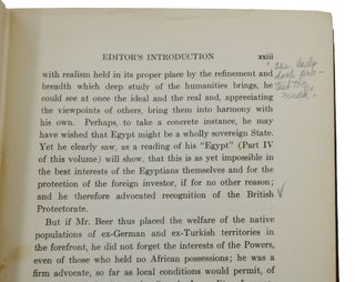 African Questions at the Paris Peace Conference: With Papers on Egypt, Mesopotamia, and the Colonial Settlement (Hubert Harrison's copy)