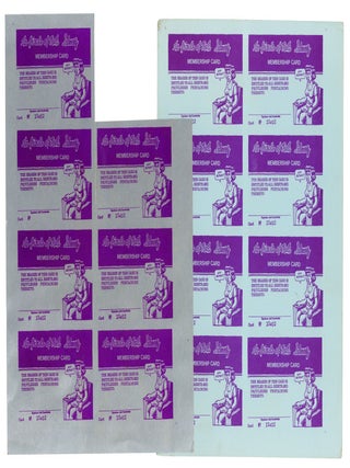 The Friends of Ruth Schwartz (Collection of membership cards, Arm & Leg pamphlet, and two posters)