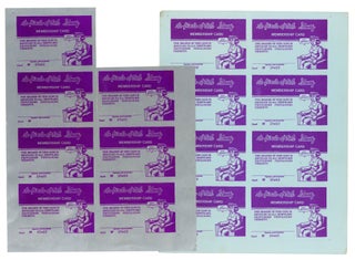 The Friends of Ruth Schwartz (Collection of membership cards, Arm & Leg pamphlet, and two posters)