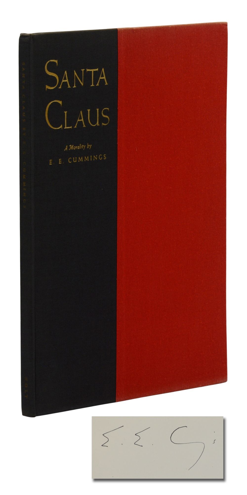 Santa Claus | E. E. Cummings | Signed Limited First Edition