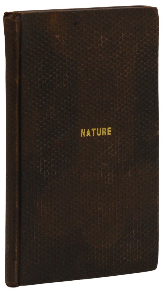 Item #140944440 Nature. Ralph Waldo Emerson.