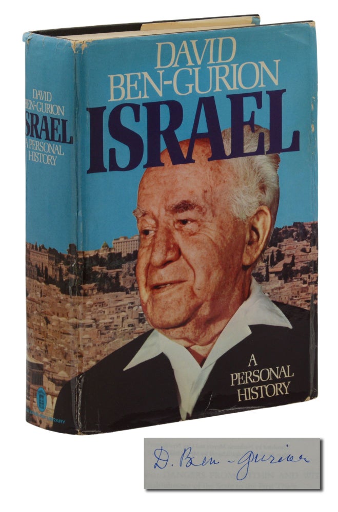 Item #140944476 Israel: A Personal History. David Ben-Gurion.