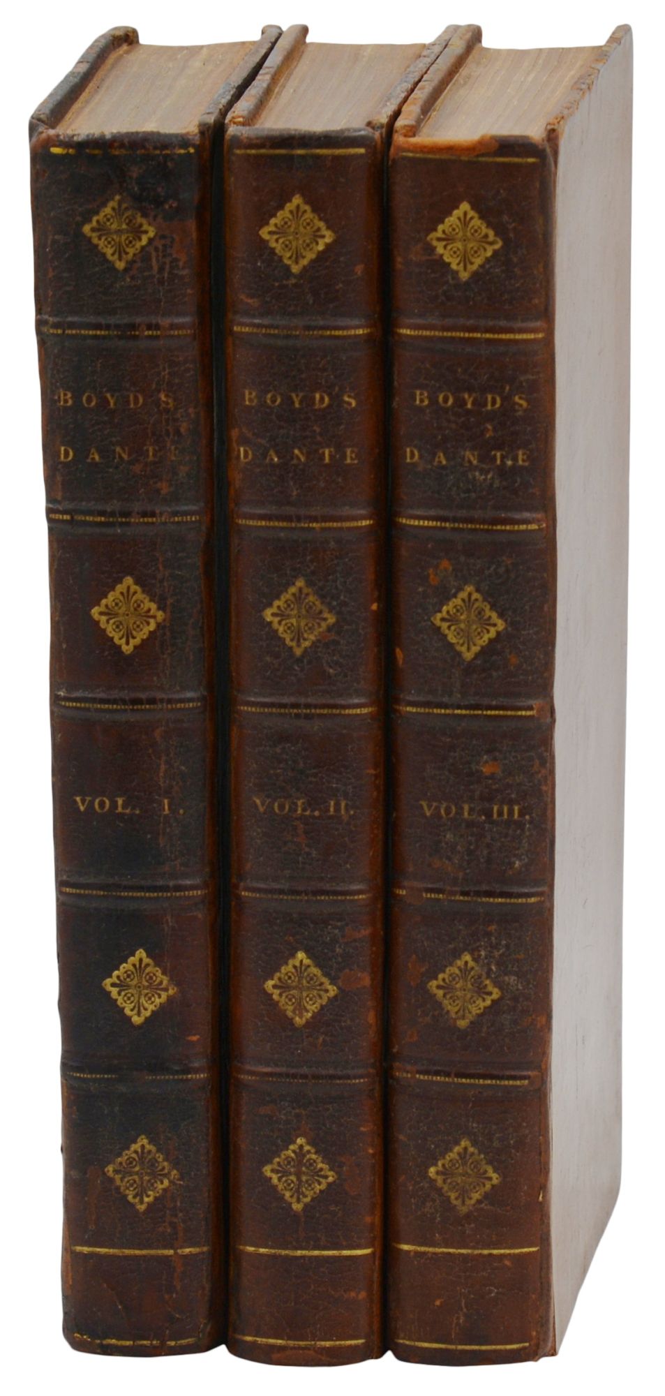 The Divine Comedy . The Divina Commedia of Dante Alighieri Consisting of the Inferno Purgatorio and Paradiso by Dante Alighieri Rev. Henry Boyd