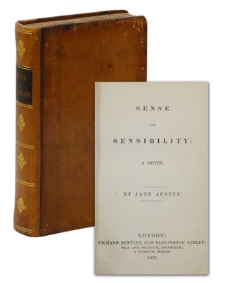 Item #140944507 Sense and Sensibility: A Novel. Jane Austen