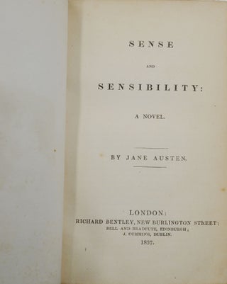 Sense and Sensibility: A Novel