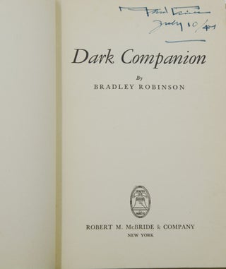 Dark Companion: Matthew Henson, Conqueror of the Arctic Ice, Co-Discoverer of the Pole