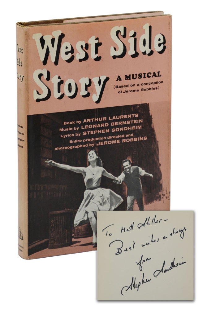 Item #140944527 West Side Story: A Musical. Stephen Sondheim, Arthur Laurents, Lyrics.