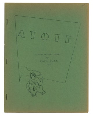 Item #140944536 ATOTE: A Tale of the 'Evans. Volume V, Number 1. Fall 1947. E. Everett Evans
