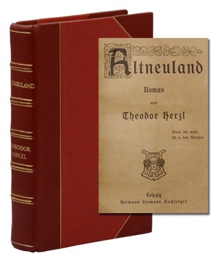 Item #140944555 Altneuland [The Old New Land]. Theodor Herzl