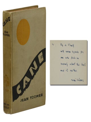 Item #140944578 Cane. Jean Toomer, Waldo Frank, Foreword