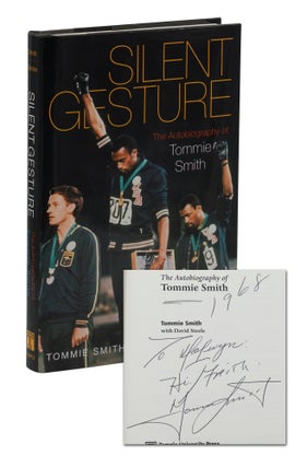 Item #140944579 Silent Gesture: The Autobiography of Tommie Smith. Tommie Smith, David Steele
