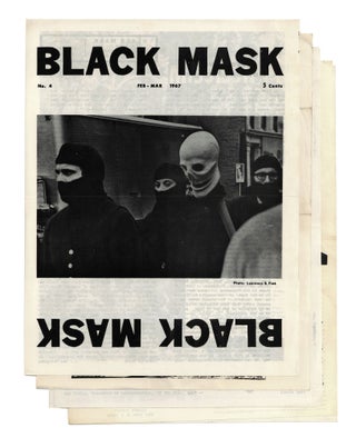 Item #140944589 Black Mask (Four Issues) Nos. 3, 4, 7, 10. Ben Morea, Ron Hahne