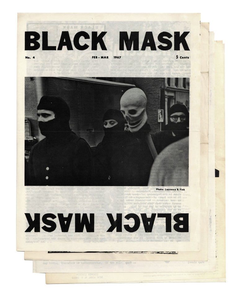 Item #140944589 Black Mask (Four Issues) Nos. 3, 4, 7, 10. Ben Morea, Ron Hahne.
