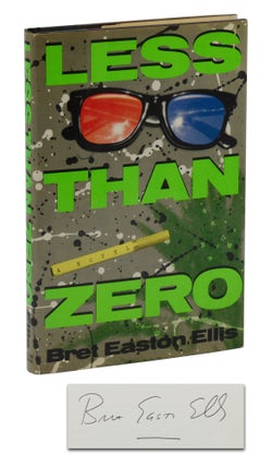 Item #140944618 Less Than Zero. Bret Easton Ellis